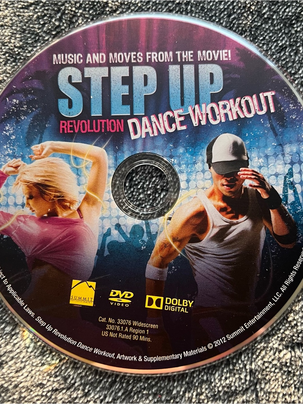 Step Up Revolution: Dance Workout DVD - Blue/Purple Disc